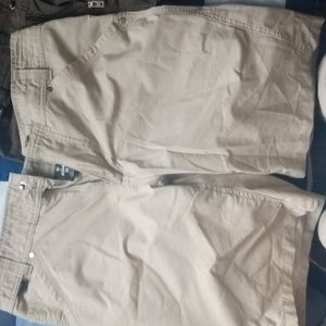 2 pairs of Kuhl light hiking shorts
